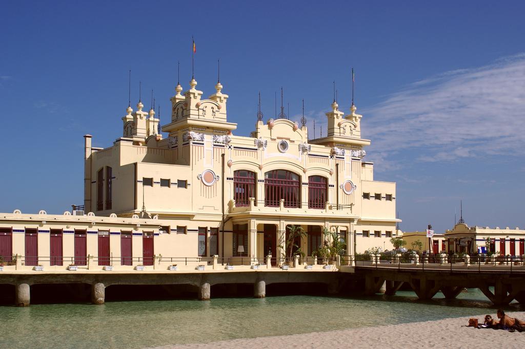 Apartment In A Villa A Mondello Bagian luar foto